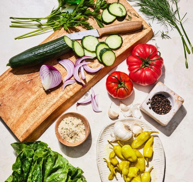 Crafting Balanced Meals with a Rainbow of Mediterranean Ingredients